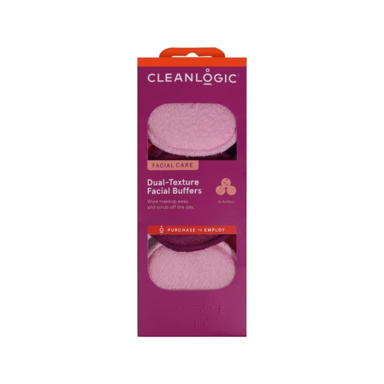 Cleanlogic Dual-Texture Facial Buffers