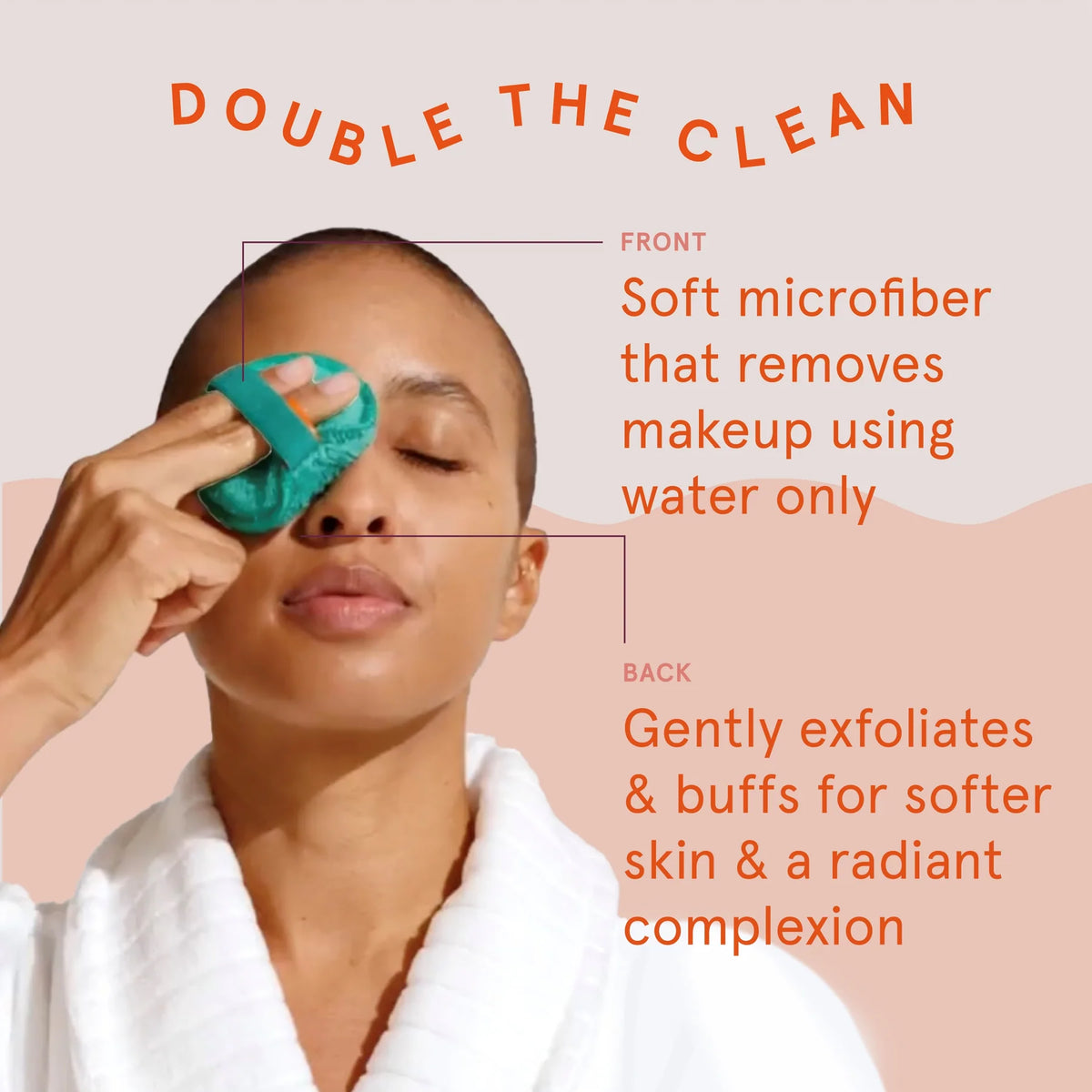 Cleanlogic Dual-Texture Facial Buffers